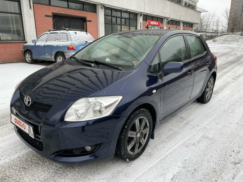 Тойота аурис 2007 цвета кузова