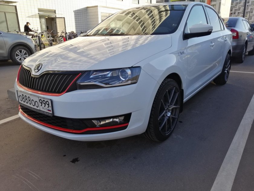 Skoda Rapid Стайлинг