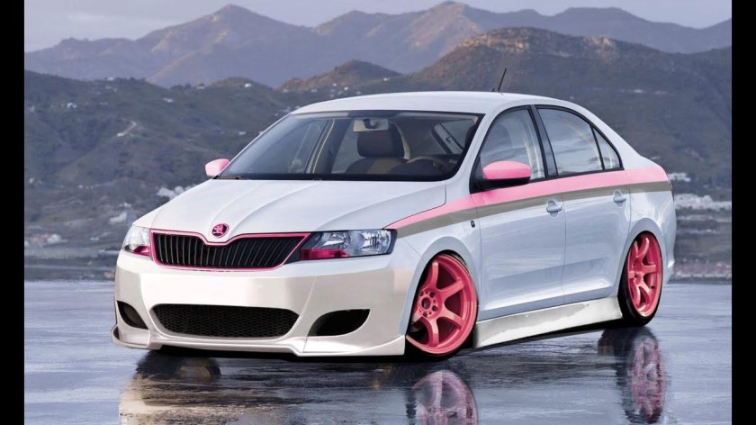 Skoda Rapid тюнингованная