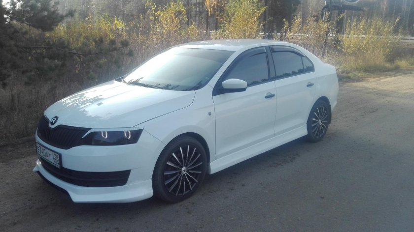 Skoda Rapid 2 обвес