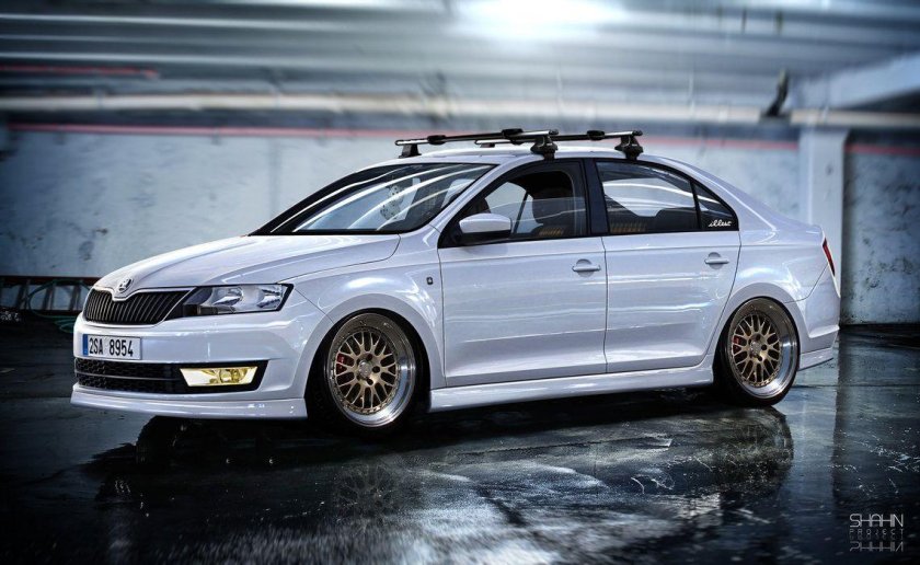 Шкода Рапид стенс