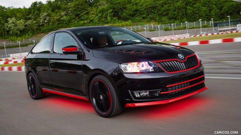 Тюнинговая Шкода Рапид