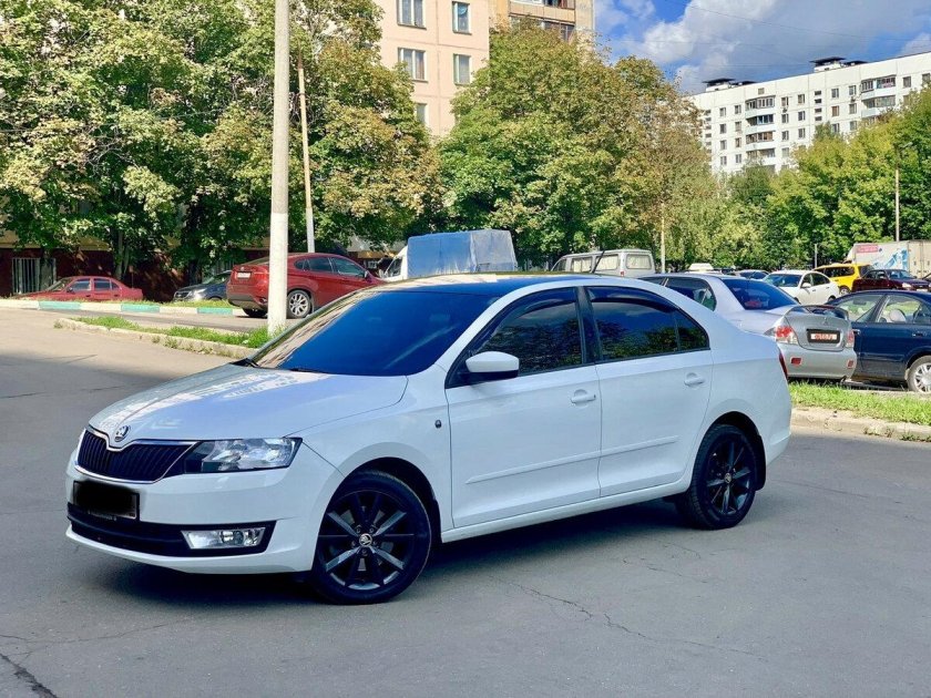 Тюнинговая Шкода Рапид