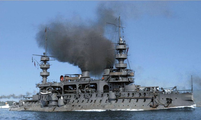 Французский броненосец Шарль Мартель