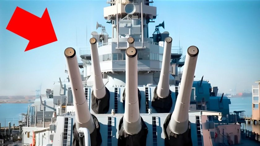 Линкор Айова вооружение