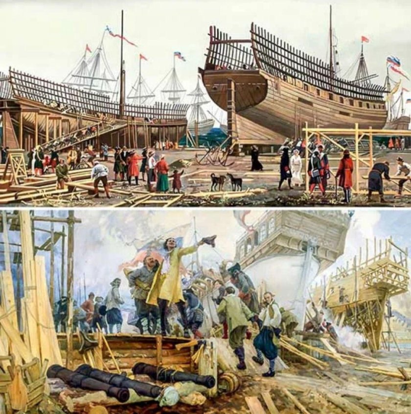 Верфь в воронеже при петре 1