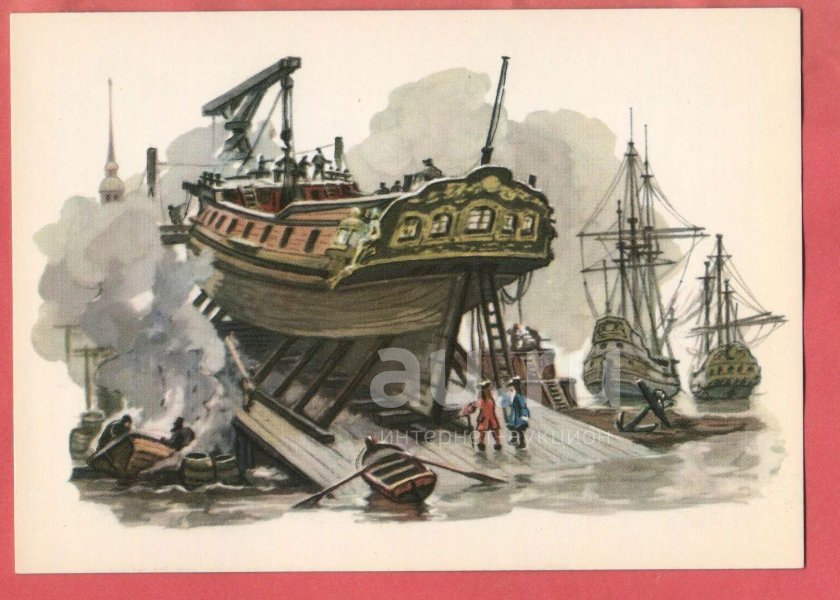 Лансере корабли Петра 1