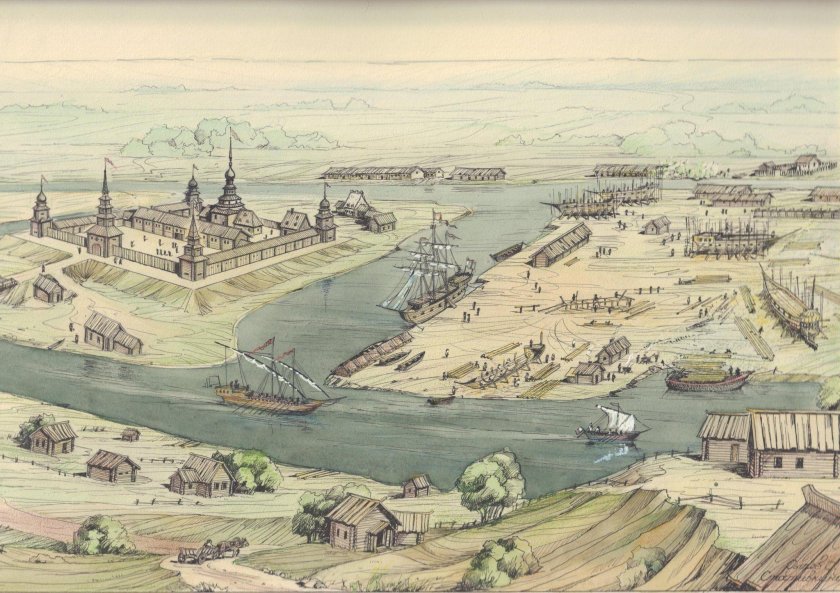 Воронеж верфь Петра