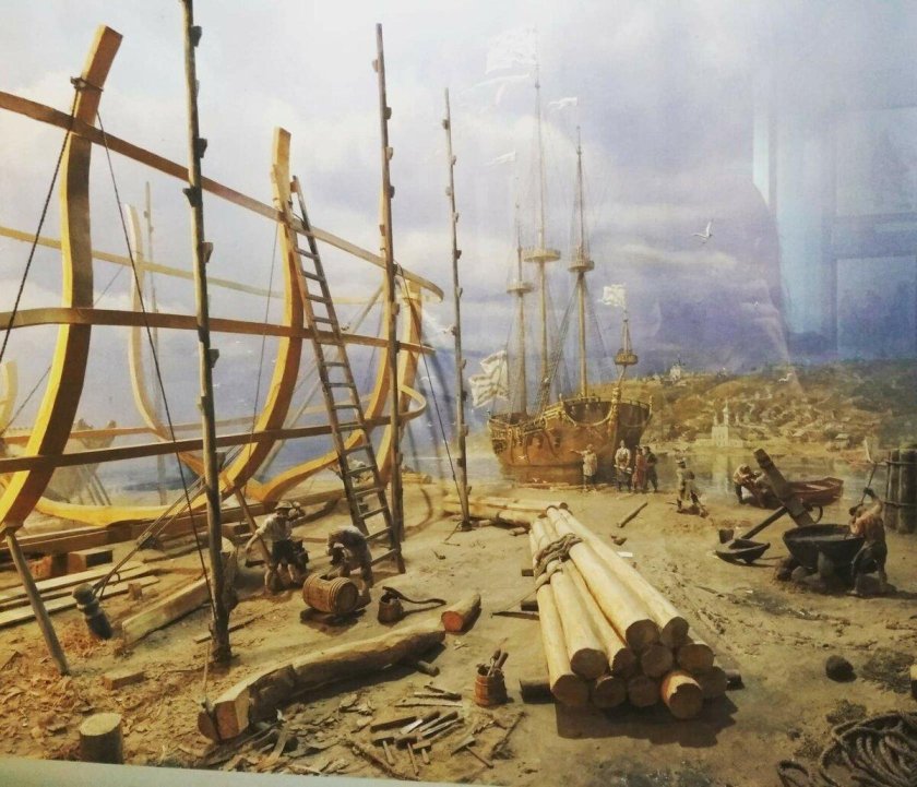 Верфи Петра 1 в Воронеже