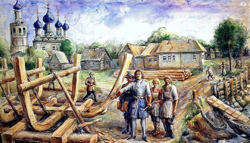 Петр 1 и Дединово