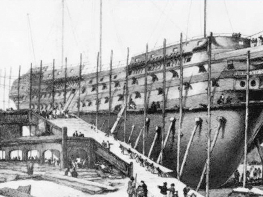 Соломбальская верфь Петр 1