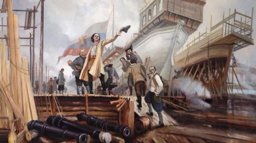 Принципиум корабль Петра 1 Воронеж