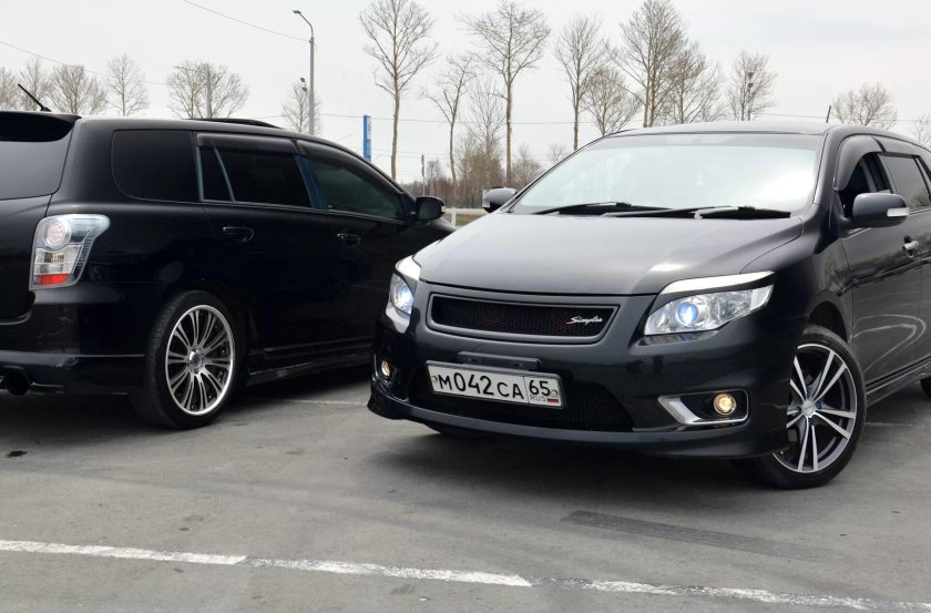 Toyota Corolla Fielder Tuning 2010