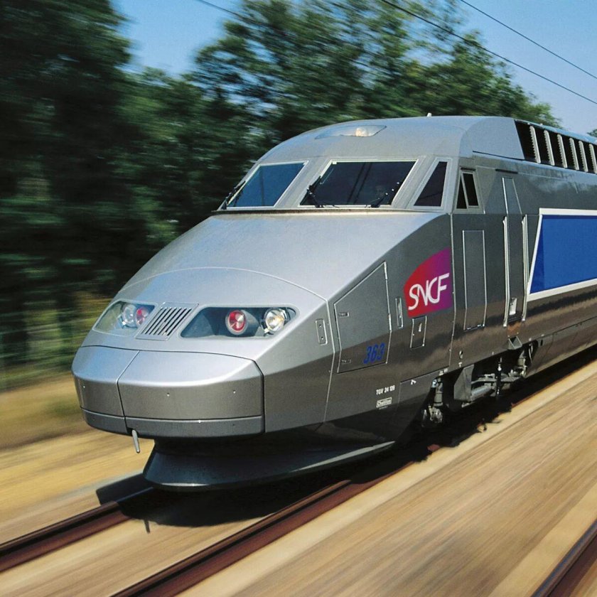 TGV электропоезд Франция