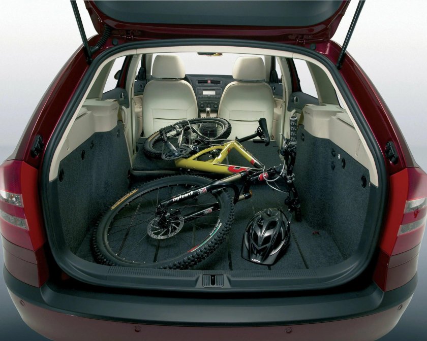 Octavia a5 универсал багажник