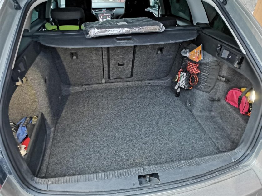 Skoda Octavia Scout багажник