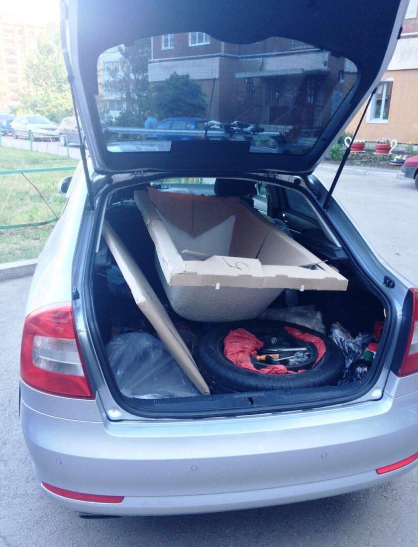 Skoda Octavia a5 багажник