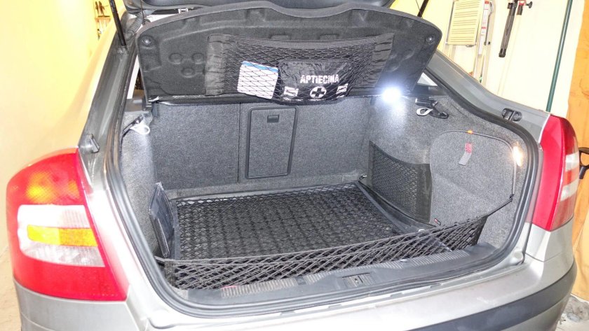 Skoda Octavia a5 багажник