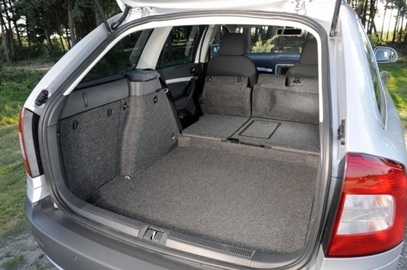 Skoda Octavia Scout багажник