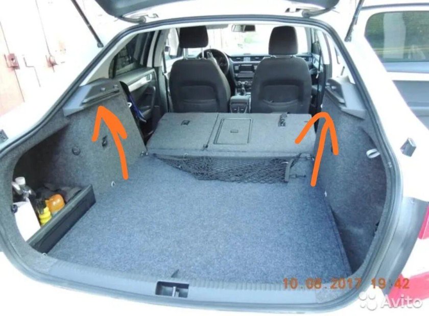 Skoda Octavia a7 багажник