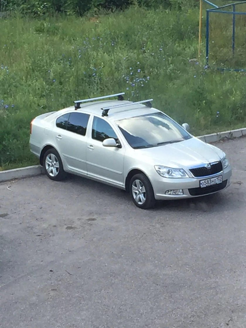 Багажник на крышу Шкода Октавия а5 универсал