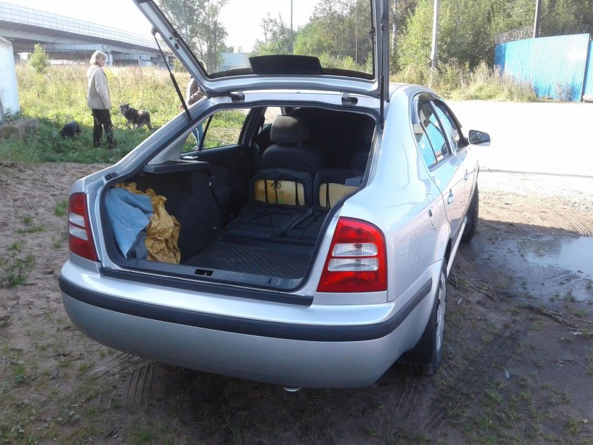 Skoda Octavia a4 багажник