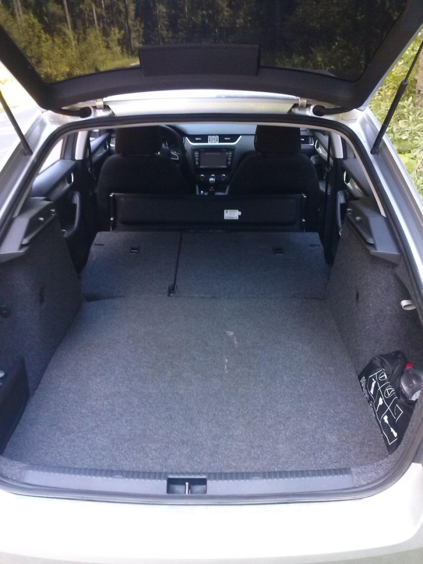 Skoda Octavia a7 багажник