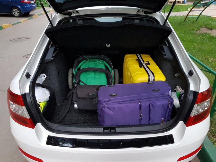 Škoda Octavia багажник