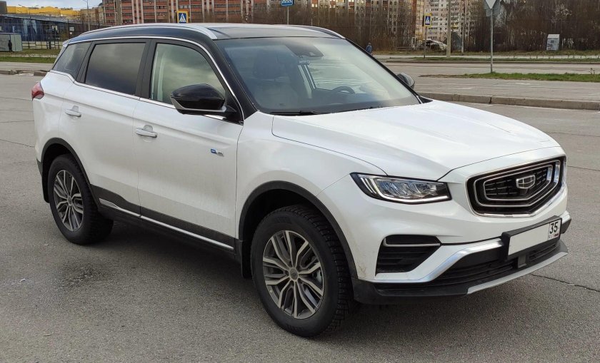 Geely Atlas Pro 2021 черный