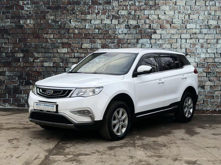 Geely Atlas 2016 — 2022 i белый