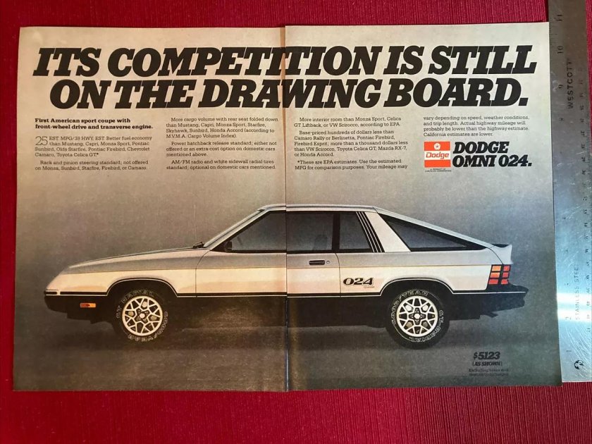 Dodge challenger 1984