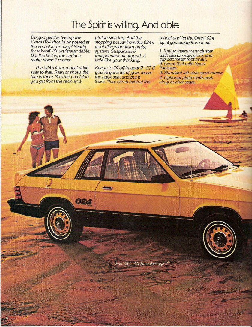 Dodge Omni Brochure