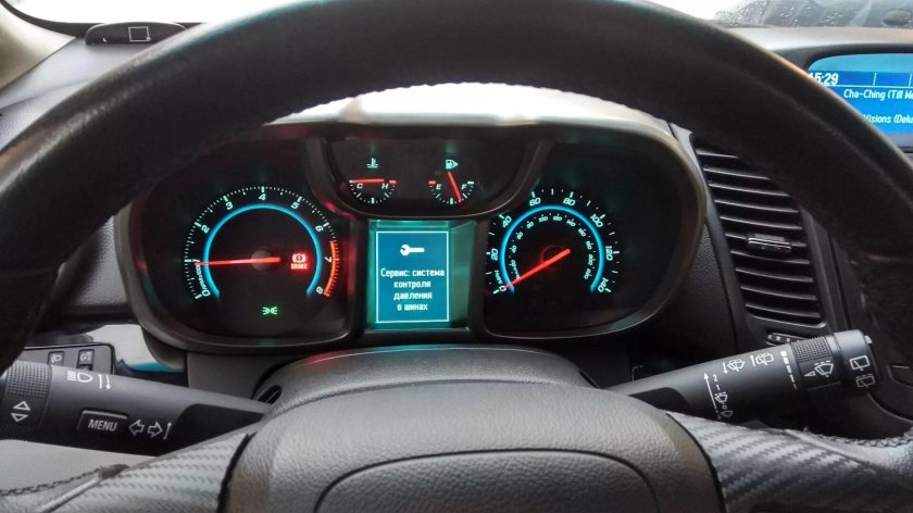 Приборная панель Шевроле Орландо