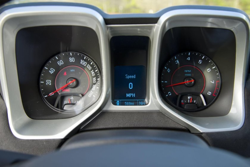 Chevrolet Camaro приборная панель