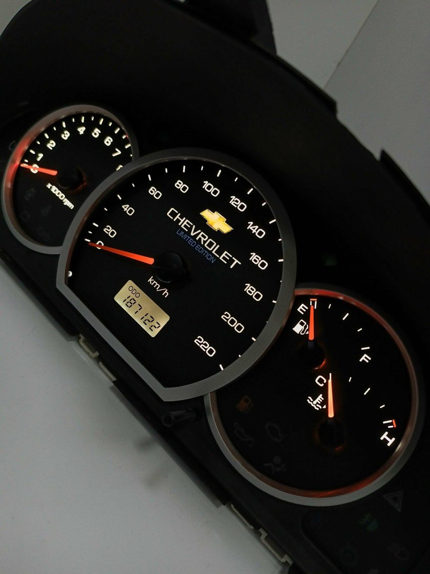 Новая наклейка для прибор панель для Шевроле Лачетти шкала