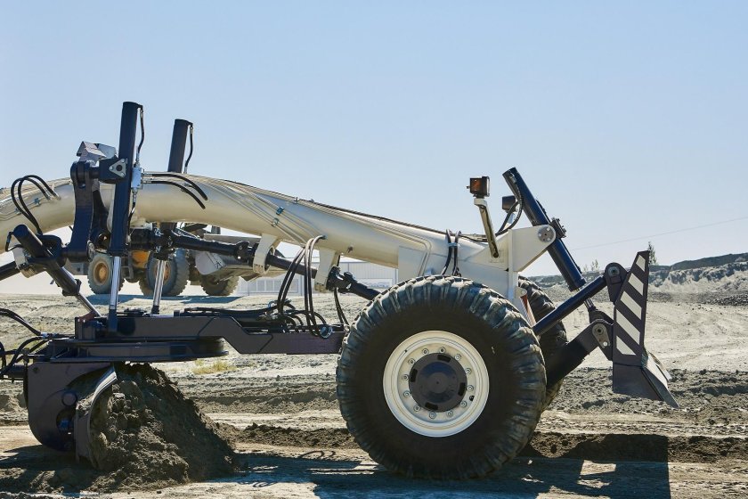 Конструкция автогрейдера