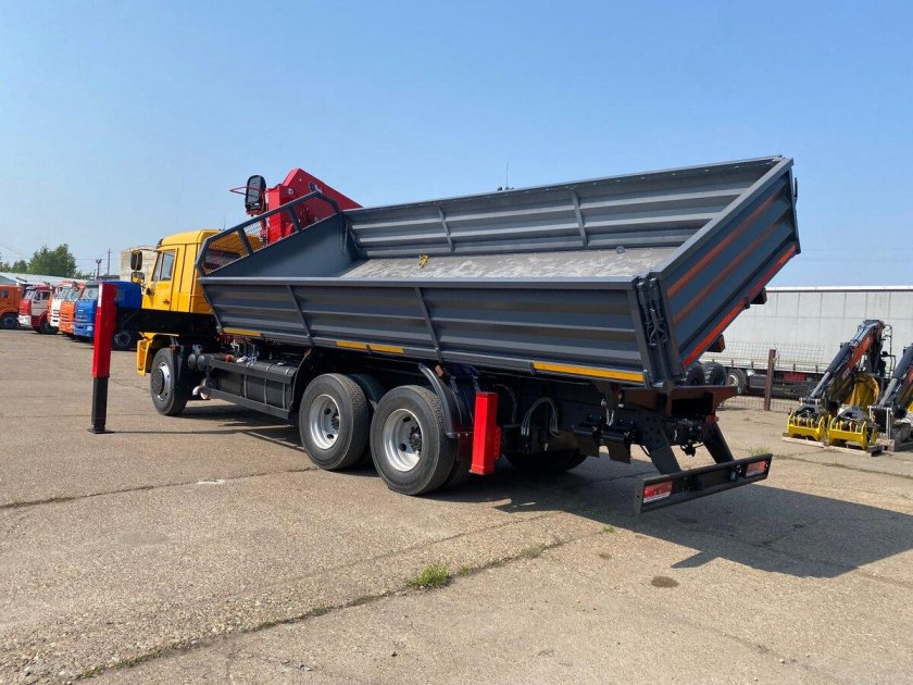 Камаз 65115 с кму