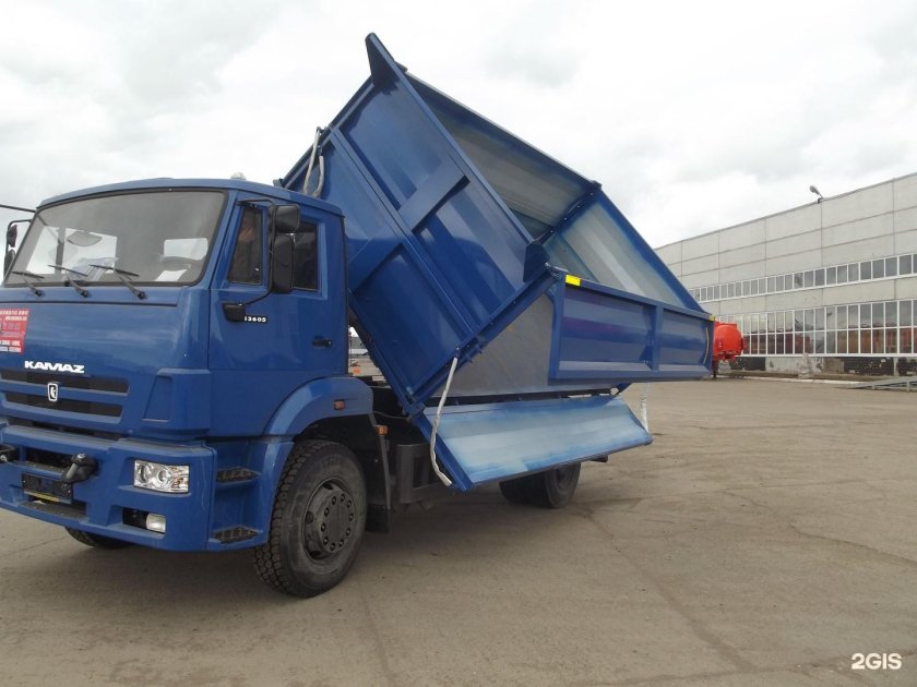 КАМАЗ 53605 самосвал с трехсторонней разгрузкой