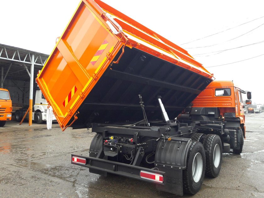 КАМАЗ 65115 самосвал трехсторонник