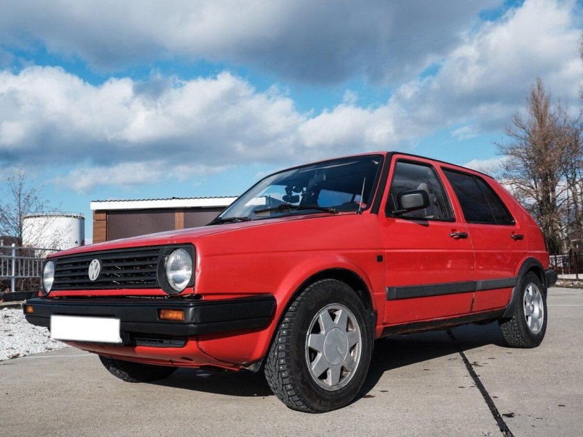 Фольксваген гольф 2 1991