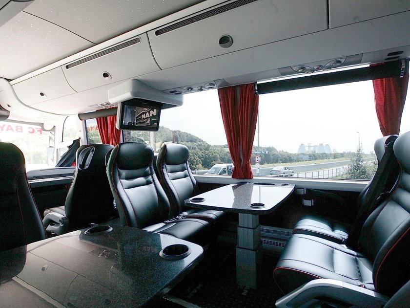 Mercedes-Benz, Tourismo внутри