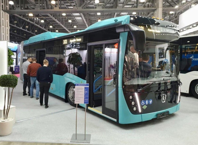 Электробус гармошка КАМАЗ
