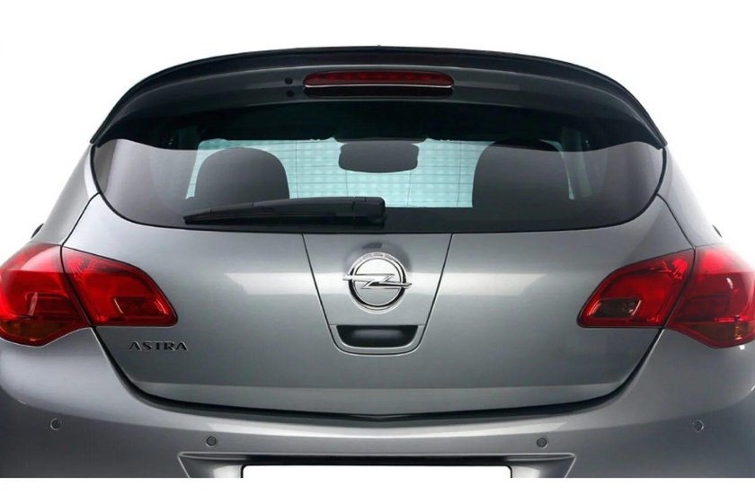 Спойлер хэтчбек Opel Astra j