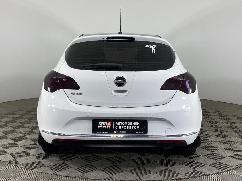 Опель астра j рестайлинг