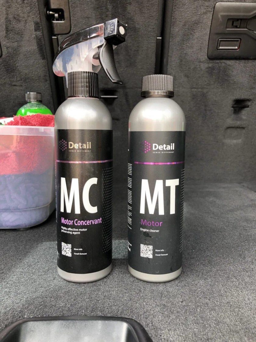 Очиститель двигателя detail