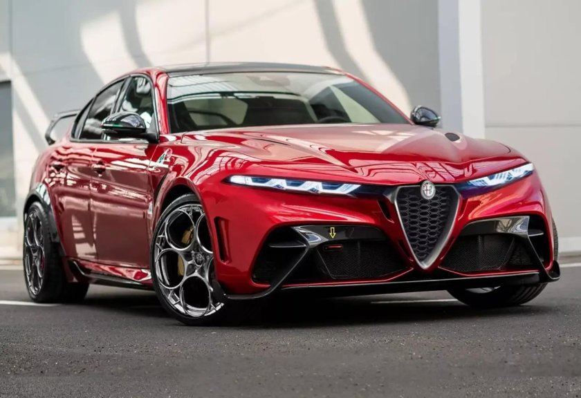Машина alfa romeo giulia