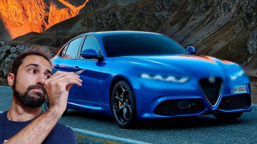 Новая alfa romeo giulia 2023