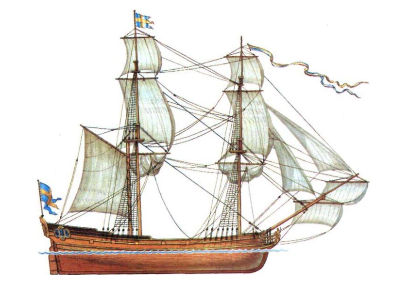Шнява корабль 17 века