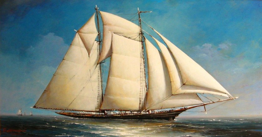 Томас у. лоусон шхуна