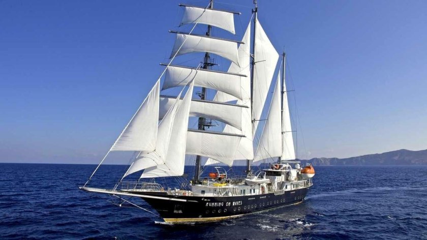 Баркентина корабль парусный